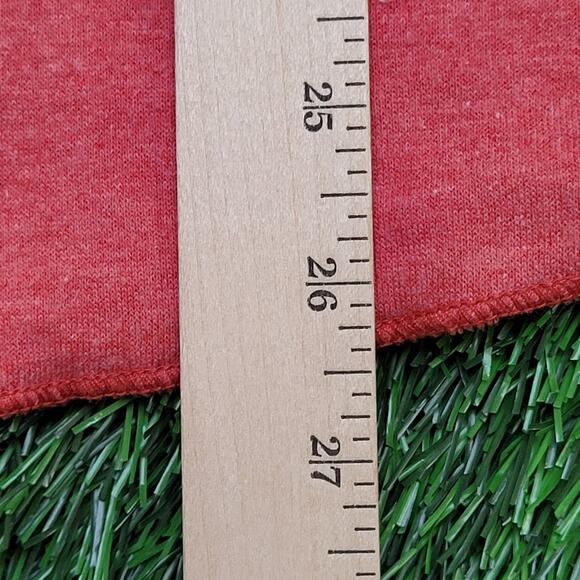 Vintage 80s Russell Athletic Reversible T-Shirt XS/S 16x27 Pinkish Red Gray USA - Picture 8 of 11